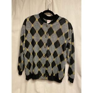 Graff Californiawear gold black and gray XL Sweater